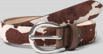 Tamaris Tamaris G&uuml;rtel aus echtem Leder in Dunkelbraun, Gr&ouml;&szlig;e 100