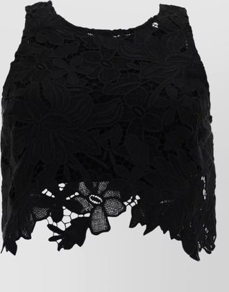Sportmax macram&eacute; top
