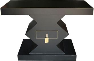 Wanderlust Deco Recibidor De Madera 120x38x80h Cm