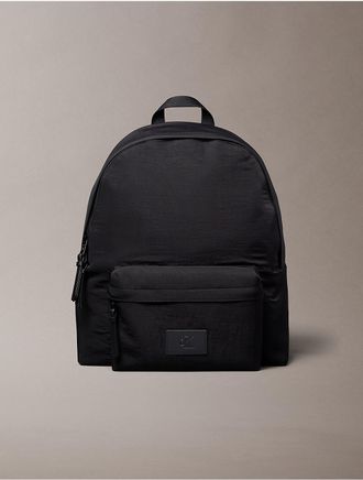 Calvin Klein Jeans Calvin Klein Mens Nylon Backpack - Black - OS