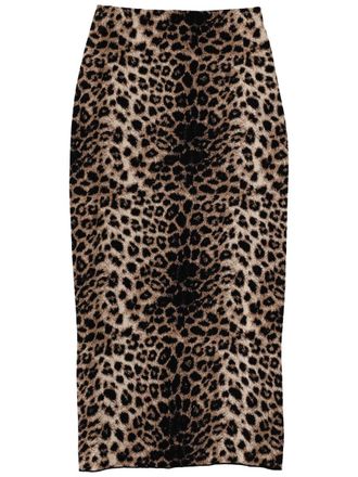 Circus Hotel Jacquard Midi Skirt