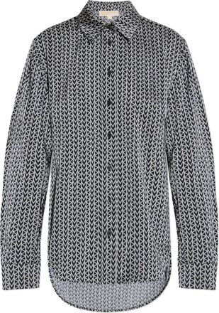 Michael Michael Kors Camicia con stampa geometrica - Nero