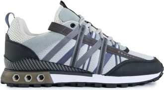 Cruyff Mens Fearia Hex-tech Trainers - Grey - Size UK 10