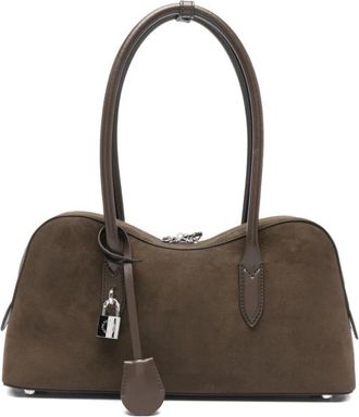 Stella McCartney Ryder Medium Schoudertas - Dames - Handtassen - Bruin - ONE Size - Leer - Tassen
