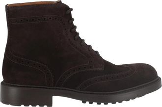 Doucal's Stivaletto Brogue - Heren - Veterlaarzen - Bruin - 40 1/2 EU - Su&egrave;de - Schoenen