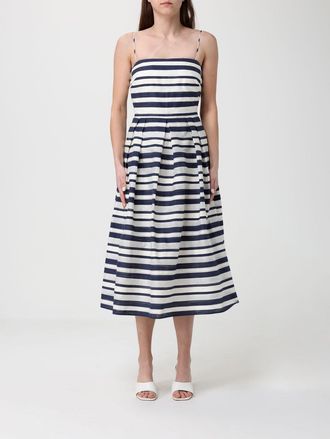 Lauren Ralph Lauren Abito in misto cotone a righe Lauren Ralph Lauren