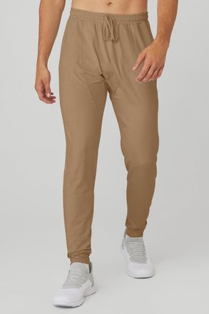 Alo | Conquer Revitalize Pants in Gravel Beige, Size: 2XL