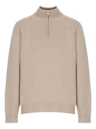 MC2 Saint Barth zip-neck sweater - Toni neutri