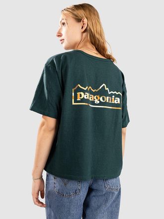 Patagonia Unity Fitz Easy Cut Responsibili T-Shirt gr&uuml;n