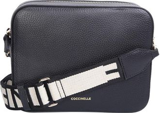 Coccinelle Tebe Logo Printed Small Shoulder Bag