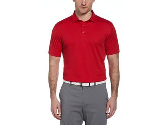 Callaway Tournament Short Sleeve Polo Mens Clothing Tango Red : 2XL, Polyester