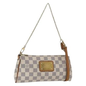 Louis Vuitton Pre-owned Mini Bags, female, White, Size: ONE SIZE Pre-owned Canvas Mini Bag