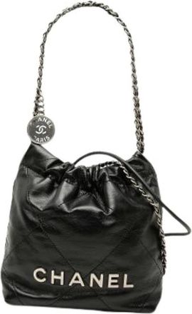 Chanel Bolso Satchel Acolchado Pre-owned - Pre-owned - Mujer - Negro - ONE SIZE