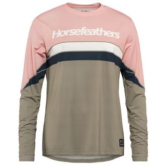 Horsefeathers Quantum L/S Bike Jersey Velotrikot f&uuml;r Damen | beige
