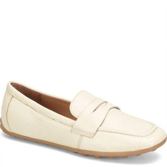 S&ouml;fft Womens Allie Penny Loafer In Cream
