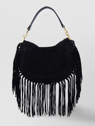 Isabel Marant soft fringe zip crossbody bag