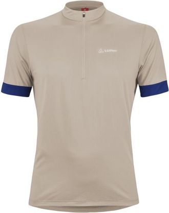 LOEFFLER Bike Shirt Half-Zip Pukka Velotrikot f&uuml;r Herren | grau