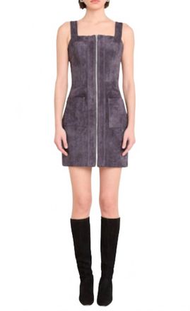 Amanda Uprichard Becker Dress In Graphite