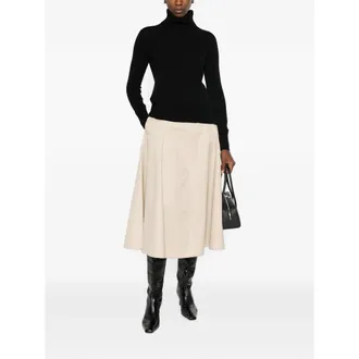Aragona Cashmere Roll-Neck Sweater - Black