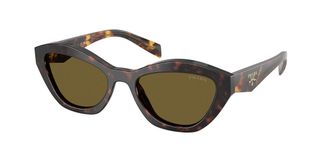 Prada PR A02S 17N09Z Womens Sunglasses Tortoiseshell Size 52