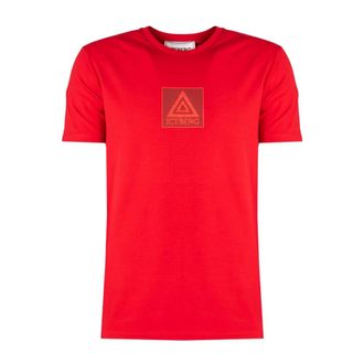 Iceberg T-shirt Girocollo - - Tops - Uomo - Rosso - M