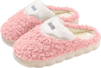 Generic Cartoon Design Womens Slippers with Thick Sole for Indoor Comfort Cozy Warm Home Footwear Perfect Family and Couples Slip On Women Ladies Size 7 UK La