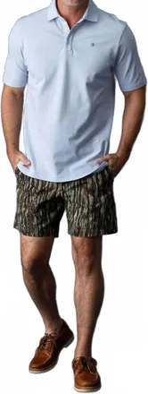 Duck Head Realtree 7 School Chino Short In Camouflage