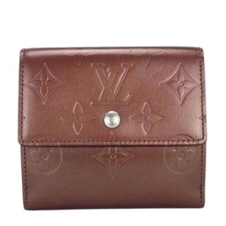 Louis Vuitton Pre-owned Wallets, female, Red, Size: ONE SIZE Pre-owned Vintage Tri-fold Wallet