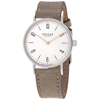 NOMOS Glash&uuml;tte Tangente 33 Duo Manual Winding White Dial Unisex Watch 120