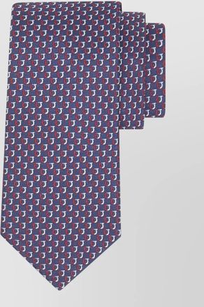 Ferragamo silk jacquard tie