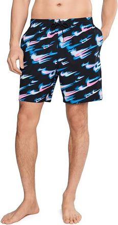 Nike Breaker Print 7 Volley Mens Swimwear : 2XL, Polyester/Spandex