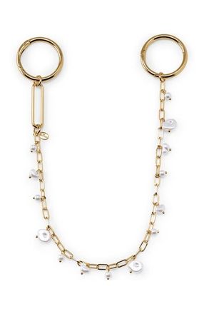 Lands End Bag Chain in Gold/pearl at Nordstrom