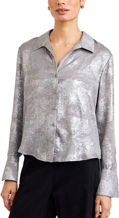 Bella Dahl Flowy Wide Collar Button Down