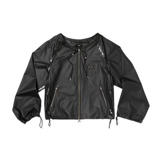 Thug Club Seam Sealed Taped Line Jacket Black TC26JK0202