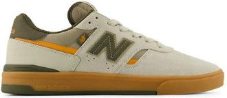 New Balance Unisex NB Numeric Jamie Foy 306 Cup en Gris/Verde, Gamuza/Malla, Talla 40.5
