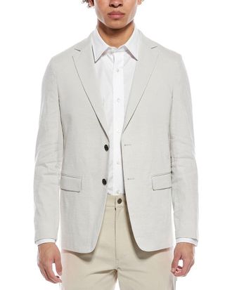 Theory Clinton Linen-Blend Blazer