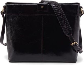 Hobo Medium Romy Leather Crossbody Bag in Black at Nordstrom
