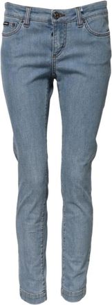 Dolce & Gabbana Dames, Jeans, Blauw, Maat: S Denim