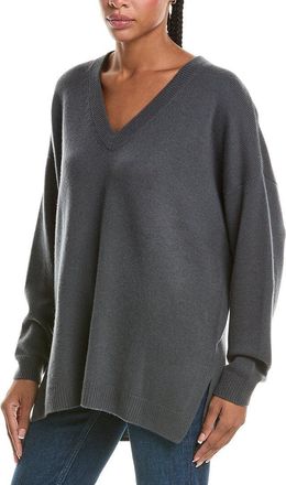 N.Peal N. PEAL Oversized V-Neck 100% Cashmere Sweater