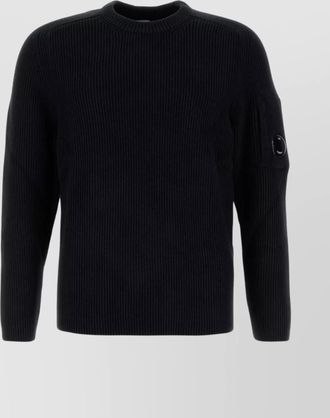 C.P. Company midnight cotton blend sweater