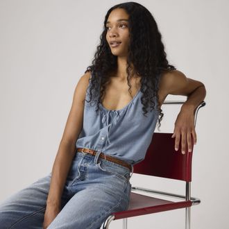 Levi's Luella Blouse - Womens - XS - Blue