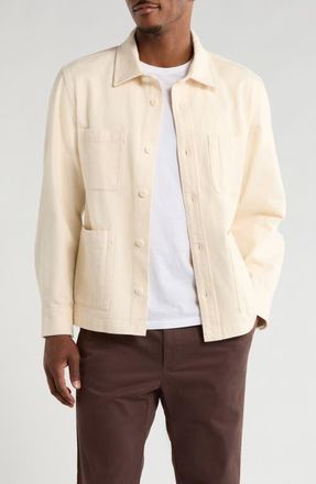 Corridor Misha Overshirt in Natural at Nordstrom, Size Xx-Large