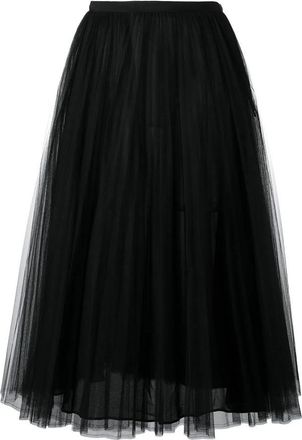Valentino Garavani A-Line Tulle Skirt