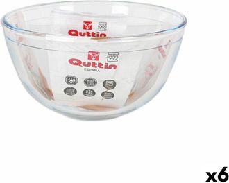 Quttin Ciotola per Mescolare Quttin Vetro &oslash; 21,2 x 11,2 cm (6 Unit&agrave;)