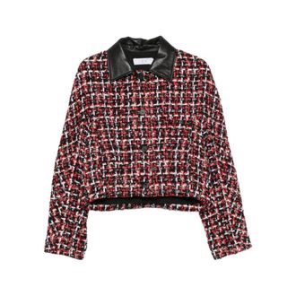 Iro Iro, Dames, Jassen, Veelkleurig, Maat: XS Leer