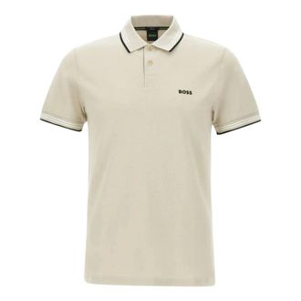 HUGO BOSS Tops, Heren, Beige, XL, Polo Paul