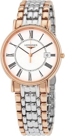 Longines Presence Quartz Mens Two-Tone Watch L4.790.1.11.7