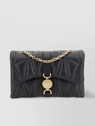 Versace quilted leather chain shoulder bag