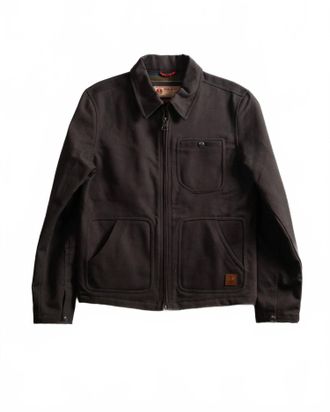 Iron And Resin Mens Pioneer Jacket In Charcoal