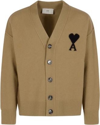 Ami Hombre, Jerseys, Marrón, Talla: XL